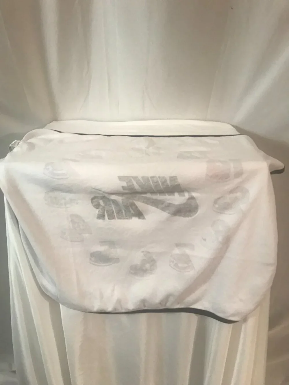 Nike AIR Baby Blanket 1-12 Athletic Look Sport Cut Shoe Display Style Blanket